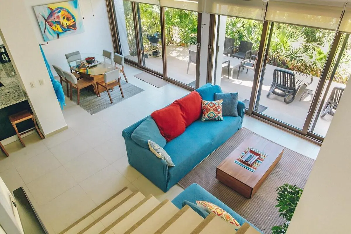 Daire Serene Jungle Villa -Steps From The Ocean Akumal Meksika