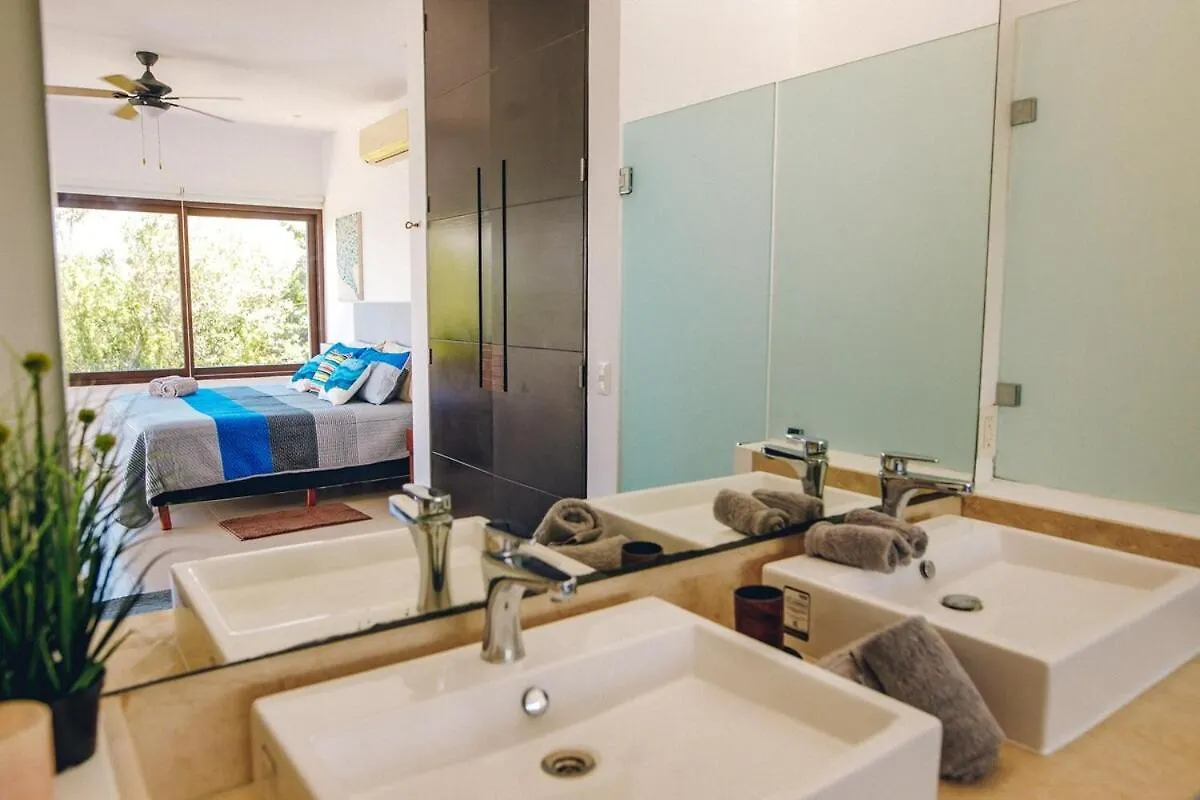 Serene Jungle Villa -Steps From The Ocean Akumal